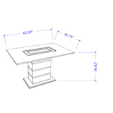 Ariya - Bar Table - Black