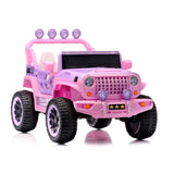Electric Car With Remote Control, Colorful LED Lights, USB & MP3