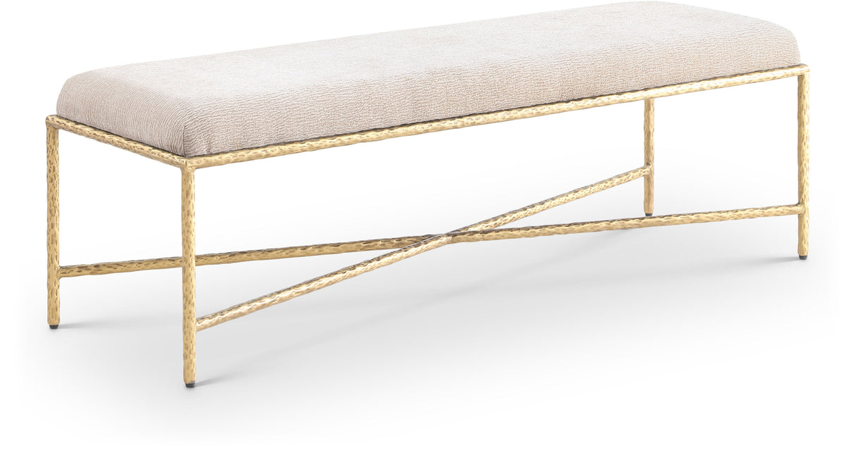 Valley - Bench With Gold Frame