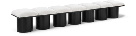 Pavilion - 7 Piece Modular Bench With Black Base