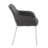 Daniella - Dining Chair - Chrome Metal (Set of 2)