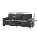 3 Seater Compact Sofa For Living Room