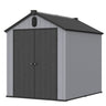 Plastic Storage Shed For Backyard Garden Big Spire Tool Storage