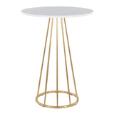 Canary - Counter Table - Gold Metal