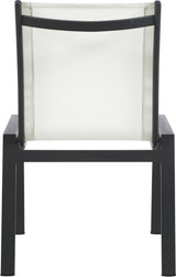 Nizuc - Outdoor Patio Dining Chair With Gray Frame (Set of 2)