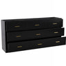 Modern Drawer Dresser For Bedroom, Ample Storage Wide Chest Of Drawers