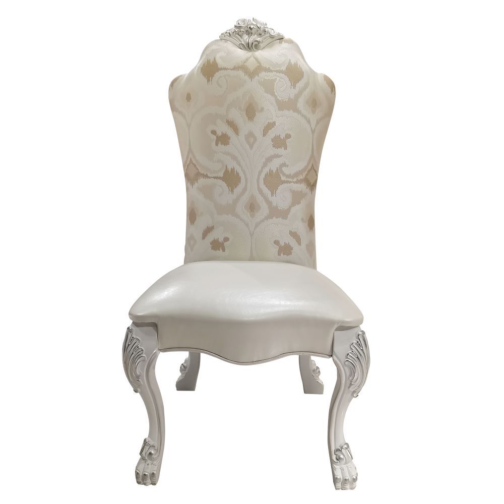 Dresden - Side Chair (Set of 2) - Fabric & Bone White