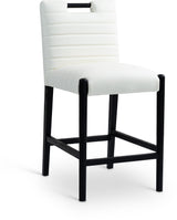 Aimee - Counter Stool - Black Legs