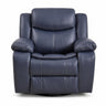 Rocker Recliner Chair With Manual Recline And 360° Swivel Base