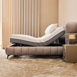 Adjustable Bed Base Frame With Head And Foot Incline And Wireless Remote