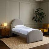 Andaz - Chenille Fabric Upholstered Bed
