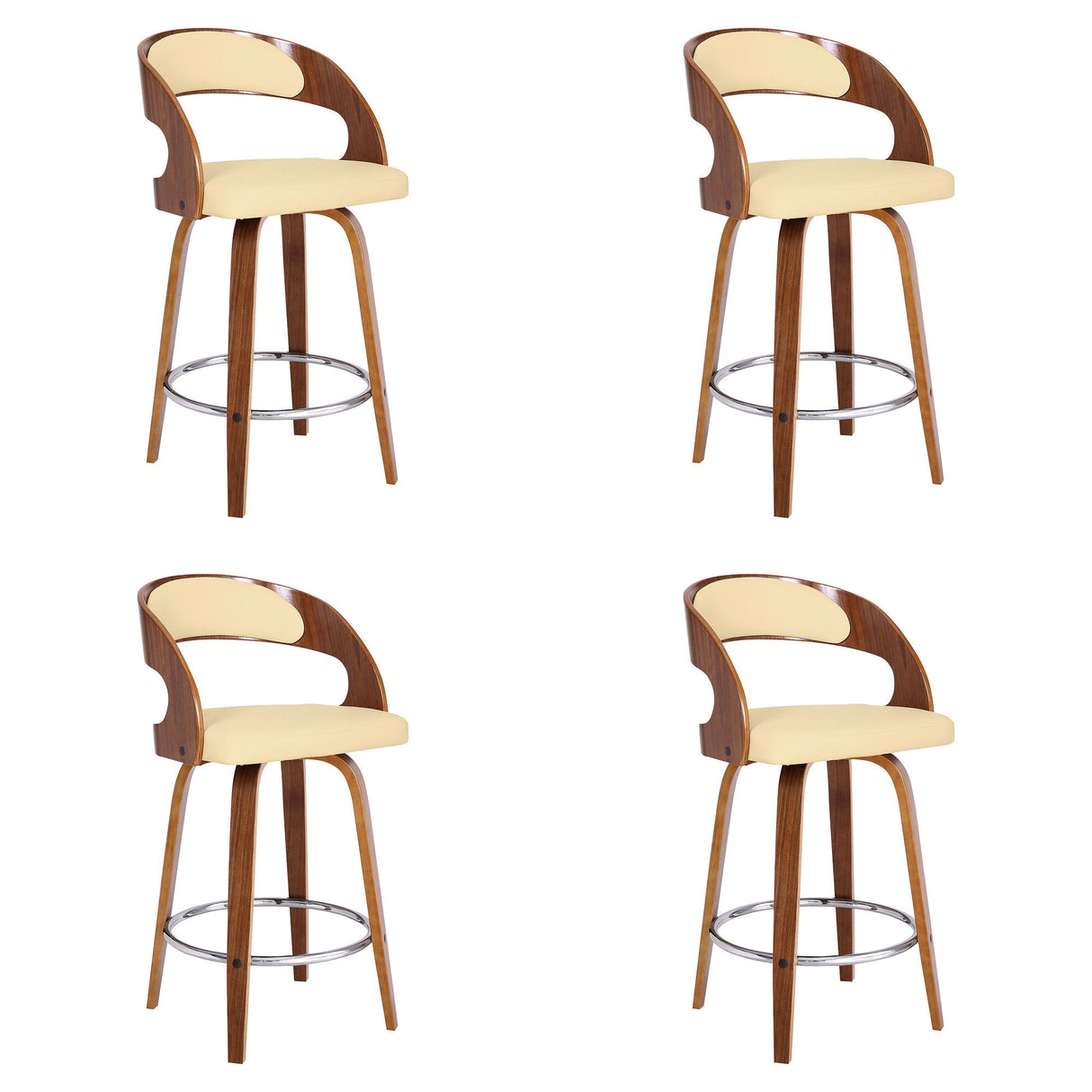 Shelly - 26" Counter Height Swivel Bar Stool