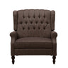 Dunham - Contemporary Fabric Tufted Oversized Pushback Recliner