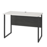 Sorina - Writing Desk - White / Light Oak