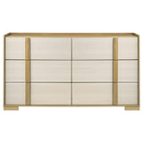 Lincoln - 6 Drawer Dresser - Natural