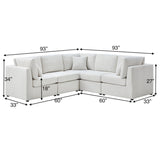 Chauncy - 5 Piece Sectional