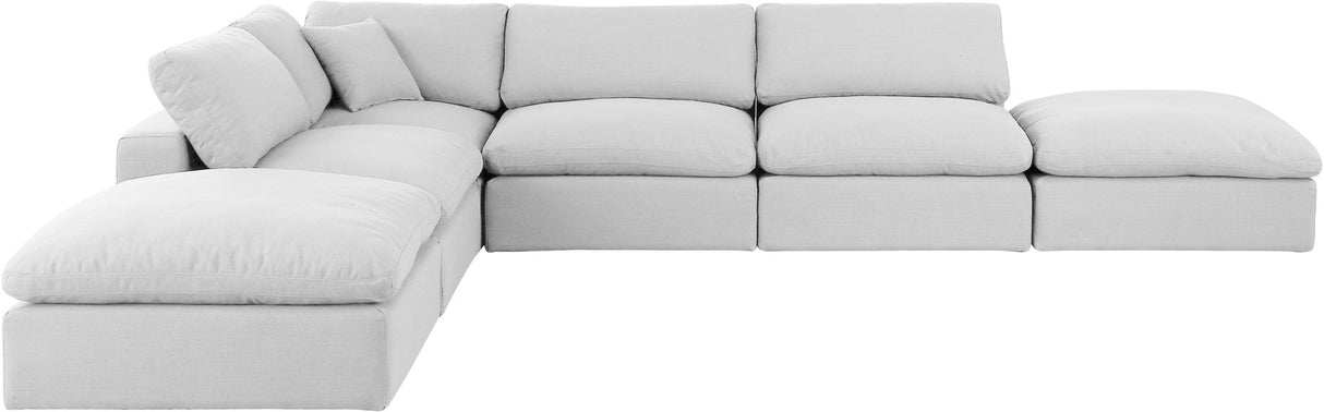Comfy - 6 Piece Linen Modular Sectional