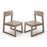 All Weather Patio Dining Chairs (Set of 2)