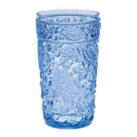 Paisley Style Acrylic Hi Ball Glasses (Set of 4)