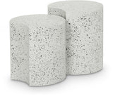 Dimple - Modular End Table - Terazzo Finish