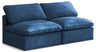 Plush - Modular Armless 2 Seat Sofa