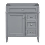 Bathroom Vanity With 2 Drawers And Tip-Out Drawer, Storage Cabinet