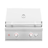 Summerset Quest 30-in 2 Burner Built-In Natural Gas Grill w/ Rear Infrared Burner, Rotisserie Kit, & Drop-In Griddle Plate - QST30-NG