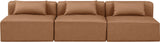 Cube - Modular 3 Seat Armless Sofa
