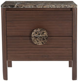 Varenna - 22" Acacia Wood Nightstand