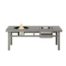 3 In 1 Outdoor Propane Fire Pit Table 50, 000 BTU With Ice Bucket