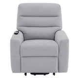 Freddie - Power Motion Recliner With Lift - Gray