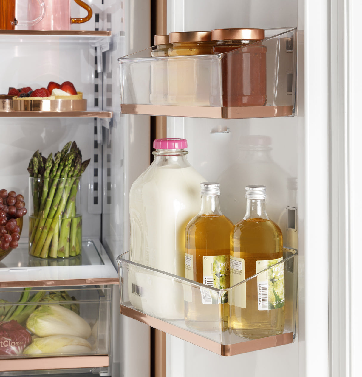 Café 36" Panel-Ready Fully Integrated French-Door Refrigerator, 20.1 cu. ft. with Convertible Climate Drawer & WiFi - Custom Panel