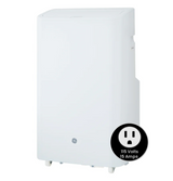 GE(R) 10,000 BTU Portable Air Conditioner for Medium Rooms up to 350 sq ft. (7,200 BTU SACC) - (APCA10YBMW)