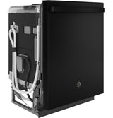 GE GDT670SGVBB - 24 in. Top Control Flush-Mount Dishwasher with 45 dBa Sound Level, 3rd-Rack & Dry Boost - Black