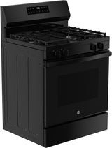 GE GGF400PVBB 30-inch Gas Range Black - Oven Interior