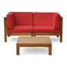 Oana - 3 Piece Love Seat Set With Coffee Table