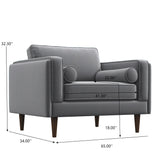 Amber - Velvet Universal Lounge Chair