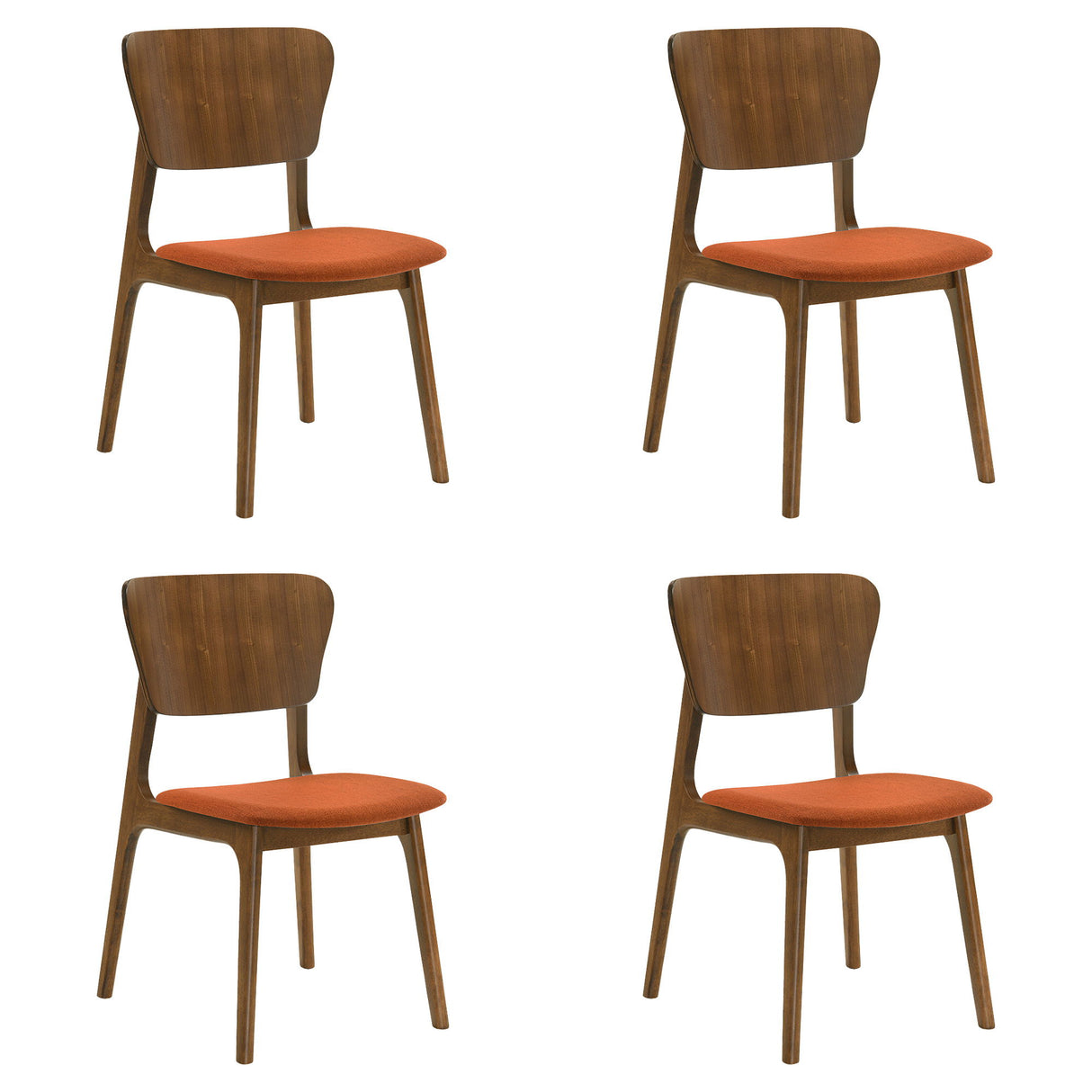 Kalia - Dining Chair With Walnut Frame