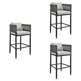Alegria - Outdoor Patio Counter Height Bar Stool Set of 2