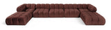 Orin - 7 Piece Modular Sectional (3 Modular Chairs, 2 Corner Chairs & 2 Ottomans)