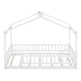 Bed House Bed Frame With Fence