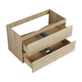 Wall Mounted Bathroom Vanity Cabinet, Soft Close Drawers (Vanity Only)