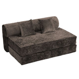 Convertible Design Sofa Bed, 2 Seater Fold Out Floor Couch