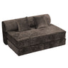 Convertible Design Sofa Bed, 2 Seater Fold Out Floor Couch