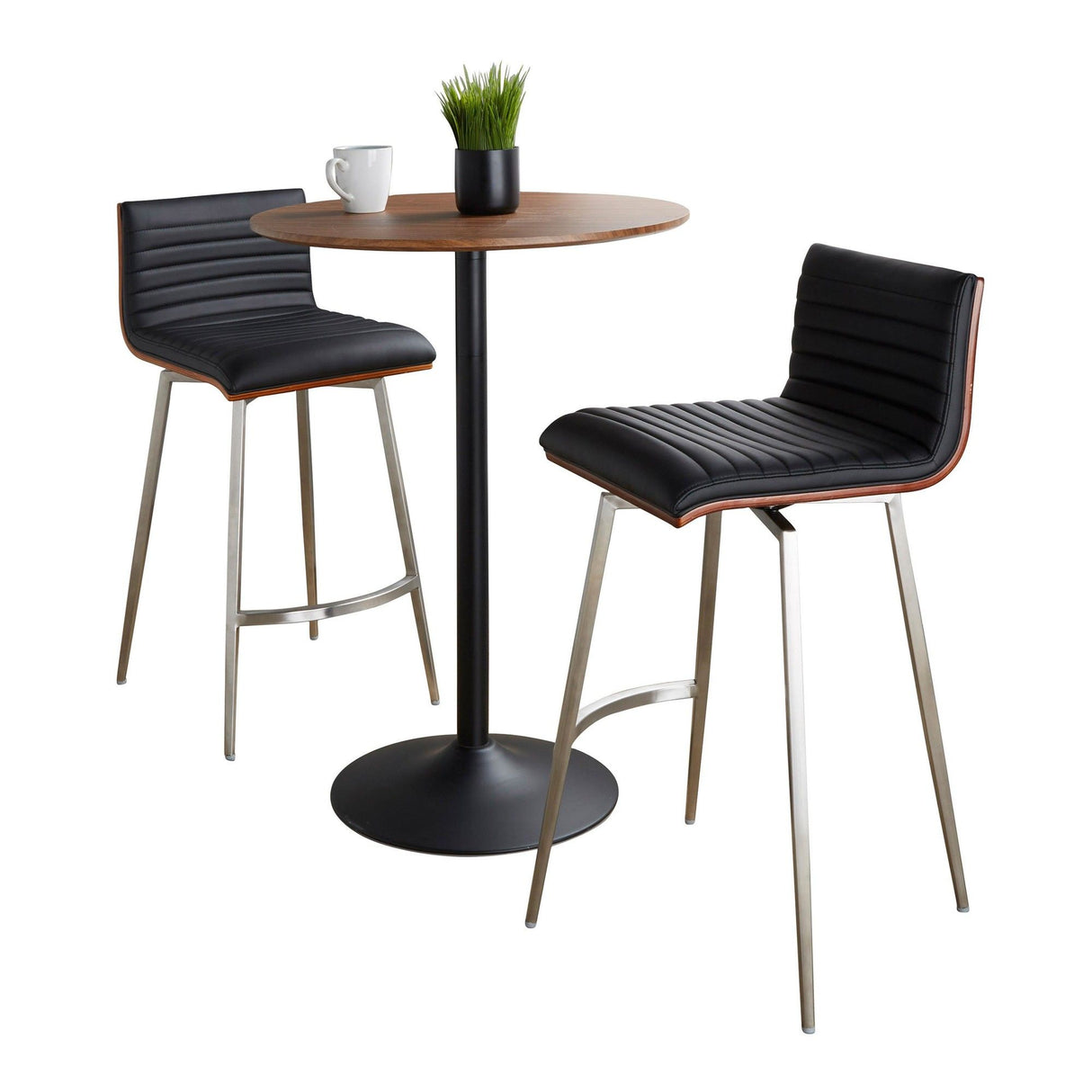 Pebble - 3 Piece Dining Set With Adjustable Table