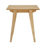 Sleek Minimal Solid Wood Side Table