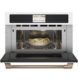 Café 30 in. Single Wall Oven with Advantium Speedcook Technology, Matte White - CSB913P4VW2
