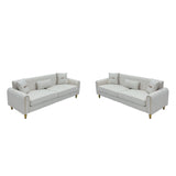 2 Piece Sofa 3 Seater Sofas Set