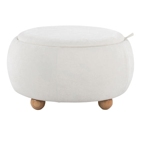 Tray - Pouf Storage Ottoman