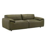 Tanner - Leather Sofa With Padded Arms